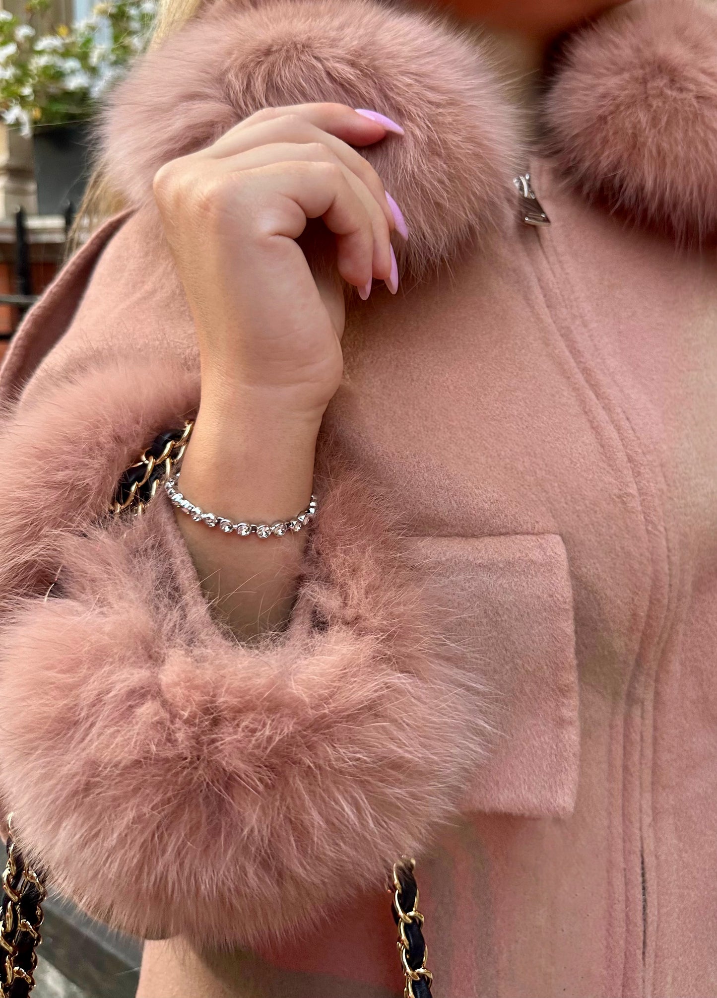 The Coral Creme Coat